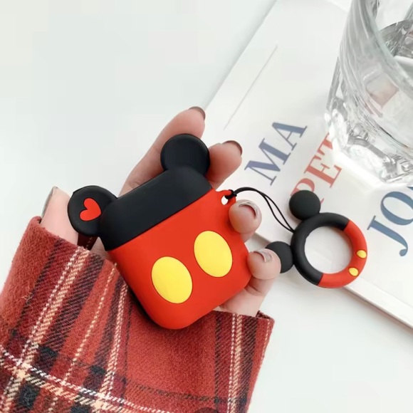 Hand Crafted Other - 3D Mickey Disneys AirPod PRO 1 & 2 Case
